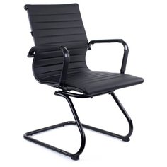 Стул Everprof Leo CF, металл/искусственная кожа, цвет: black