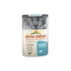Корм для кошек Almo Nature Holistic для профилактики МКБ, с курицей 70 г