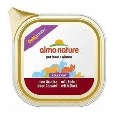 Корм для кошек Almo Nature Daily Menu с уткой 100 г (паштет)