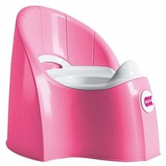Baby Ok горшок Pasha ярко-розовый