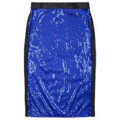 Юбка Nota Bene размер 140, васильковый