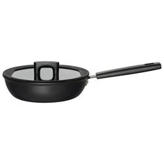 Сотейник FISKARS Hard Face 28 см сотейник с крышкой, черный