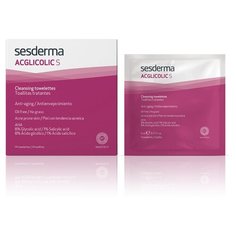 SesDerma очищающие салфетки Acglicolic S