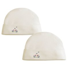 Шапка Наша мама размер 42-44(74), молочный