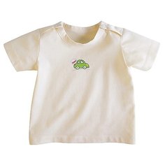 Футболка Наша мама размер 74, экрю