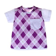 Футболка Наша мама размер 86, фиолетовый