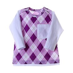 Лонгслив Наша мама размер 68, фиолетовый