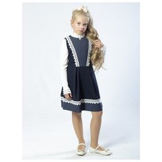 Сарафан Nota Bene размер 146, темно-синий