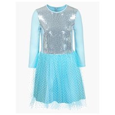 Платье Nota Bene размер 128, голубой