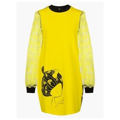 Платье Nota Bene размер 128, желтый