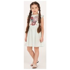 Платье Nota Bene размер 128, салатовый