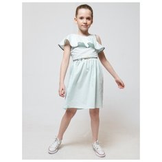 Платье Nota Bene размер 122, салатовый