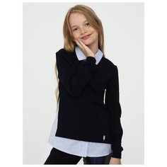 Джемпер Nota Bene размер 134, темно-синий