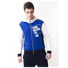 Толстовка Nota Bene размер 140, васильковый