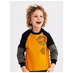 Свитшот Nota Bene размер 116, горчичный