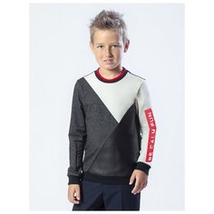 Свитшот Nota Bene размер 158, черный/белый