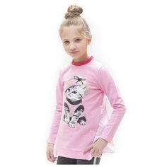 Туника Nota Bene размер 128, розовый