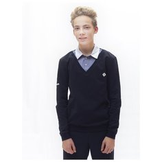 Джемпер Nota Bene размер 140, темно-синий