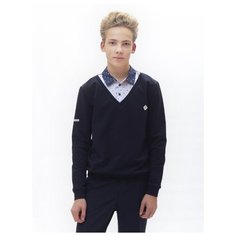 Джемпер Nota Bene размер 128, темно-синий