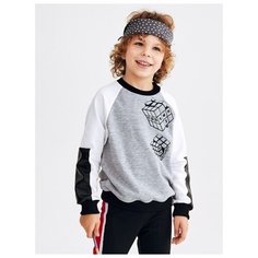 Свитшот Nota Bene размер 128, серый