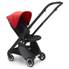 Прогулочная коляска Bugaboo ANT black/black/neon red, цвет шасси: черный