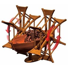 Конструктор Edu Toys Da Vinci DV008 Колесная лодка