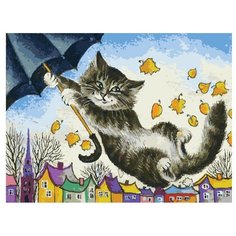 Белоснежка Картина по номерам "Зонтик" 30х40 см (3006-CS)