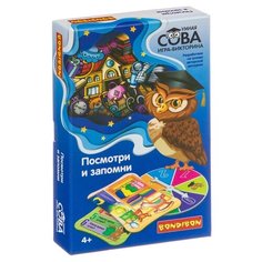 Настольная игра BONDIBON Умная сова. Посмотри и запомни ВВ4004
