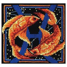 Сделай своими руками Набор для вышивания Знаки зодиака. Рыбы 16 х 16 см (З-16)