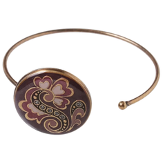 Clara Bijoux Браслет C77392-2 V, диаметр 6.5 см