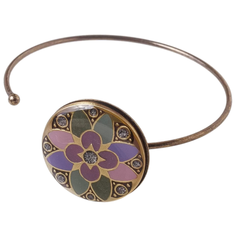 Clara Bijoux Браслет C77404-4 V, диаметр 6.5 см