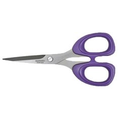 Aurora Ножницы универсальные с покрытием антискотч 13 см сиреневый