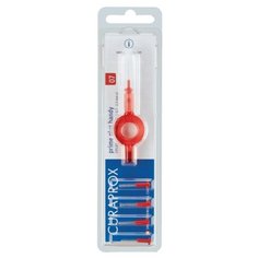 Зубной ершик Curaprox CPS 07 prime plus handy, красный, 5 шт.