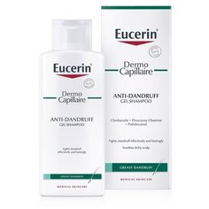 Eucerin Dermo capillaire шампунь-гель против перхоти 250 мл