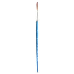 Кисть Winsor & Newton Cotman, синтетика №3, лайнер, с короткой ручкой голубой