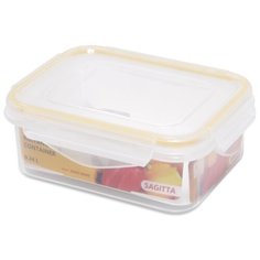 DOSH | HOME Контейнер Sagitta 0.34 л оранжевый/прозрачный