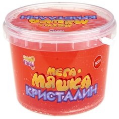 Лизун 1 TOY Мега-Мяшка Кристалин красный