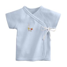 Распашонка Наша мама размер 56, голубой