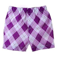 Шорты Наша мама Джентельмен 63154 размер 80, фиолетовый