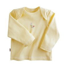 Лонгслив Наша мама размер 74, желтый