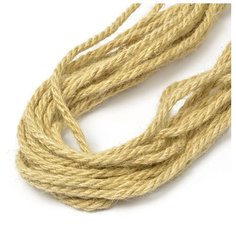 Ideal Шнур декоративный Мешковина 6 мм х 10 м бежевый
