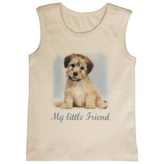 Майка Наша мама размер 92, молочный