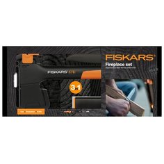 Набор FISKARS Fireplace set черный/оранжевый