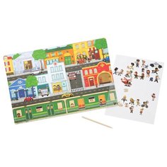 Melissa & Doug Набор стикеров с фоном Город (9530)