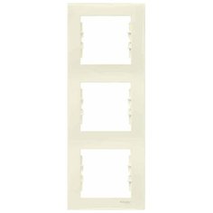 Рамка 3п Schneider Electric SEDNA SDN5801347, бежевый