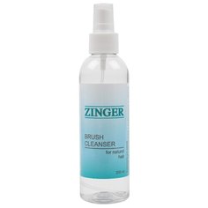 Средство для очистки кистей ZINGER Brush Cleanser из натурального ворса прозрачный