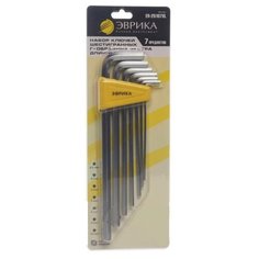 Набор имбусовых ключей Эврика (7 предм.) ER-25107XL серебристый