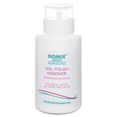 Domix Green Professional Nail Polish Remover Non Aceton Formula Средство для снятия лака с ногтей без ацетона 255 мл с дозатором