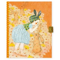 Блокнот DJECO "Элоди" Lovely Paper 160х250, 46 листов (DD03611)