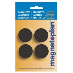 Магниты для доски Magnetoplan Magnum 16600400/16600406/16600412/16600414 черный
